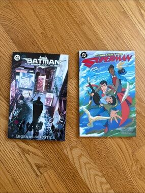 NEW DC Comics Batman & Superman Kids Graphic Novels